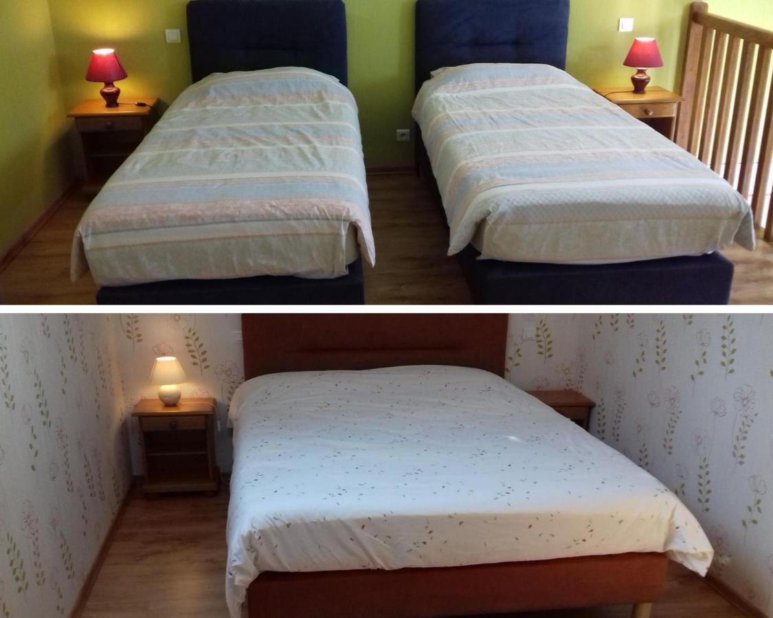 Bed and Breakfast Ferme Du Pigeonnier Montceau-et-Echarnant Pokoj fotografie