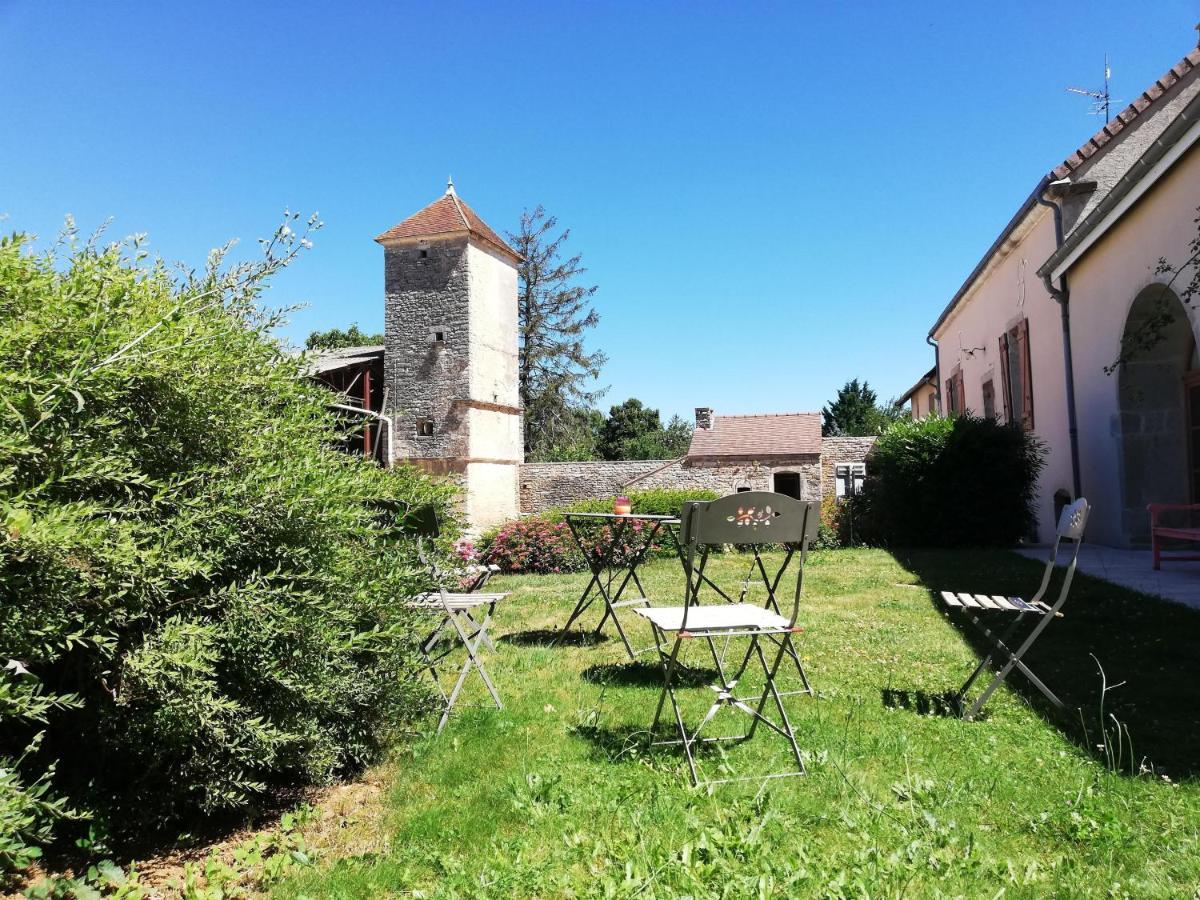 Bed and Breakfast Ferme Du Pigeonnier Montceau-et-Echarnant Exteriér fotografie